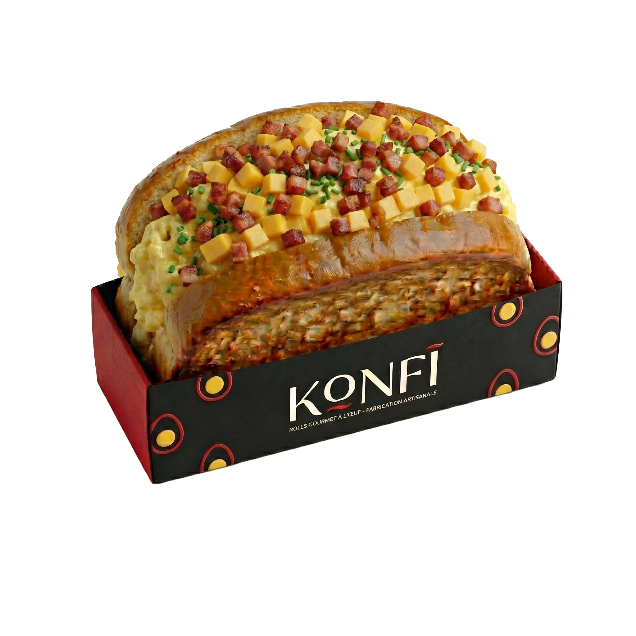 Brouillée Cheddar Bacon